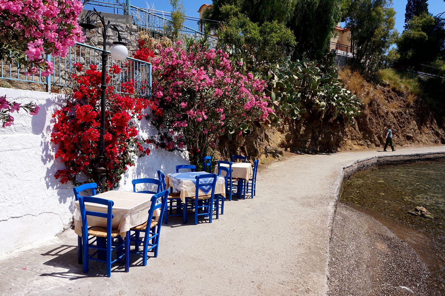 Restaurant by the sea