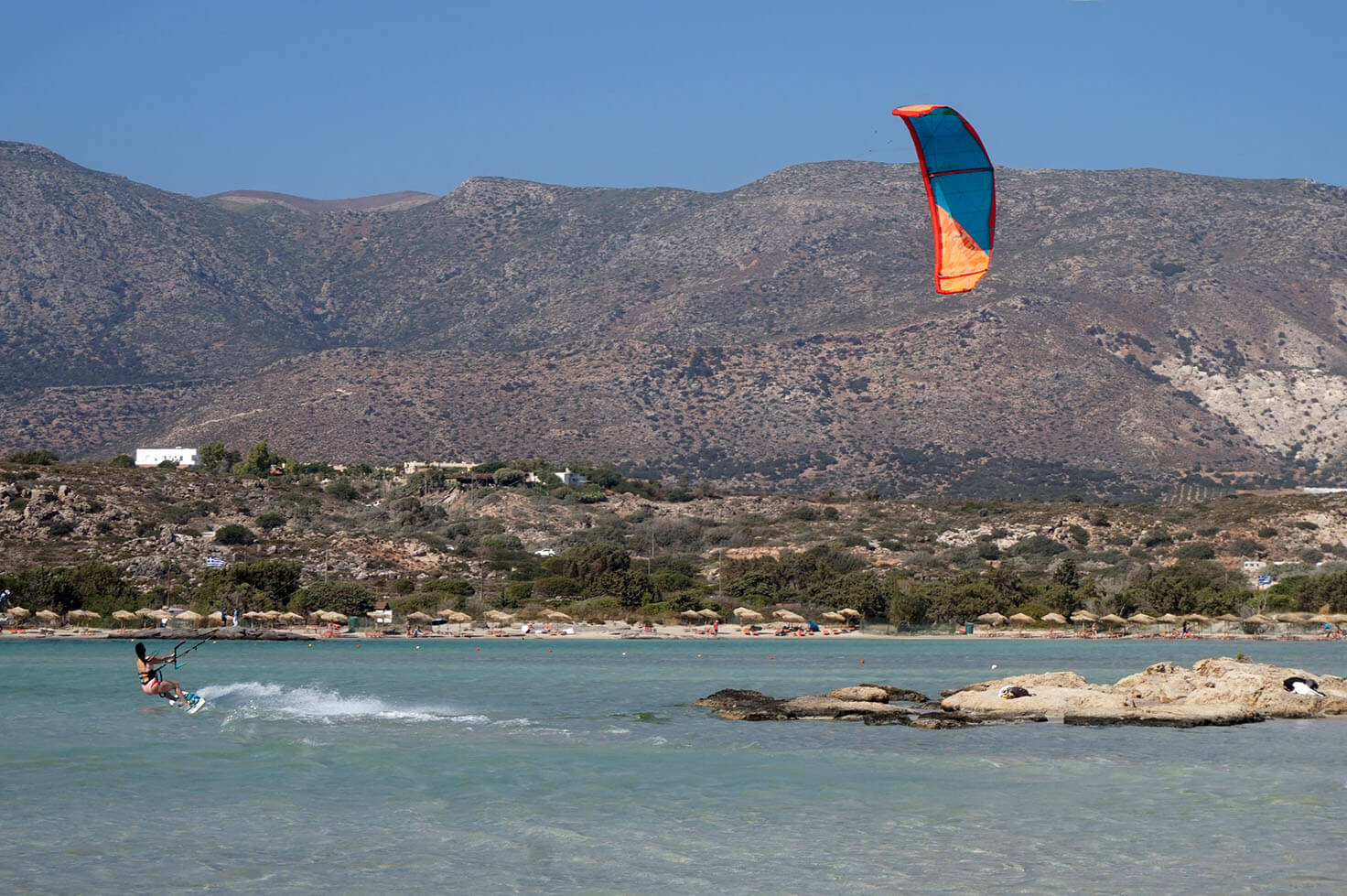 Kitesurfing in Greece