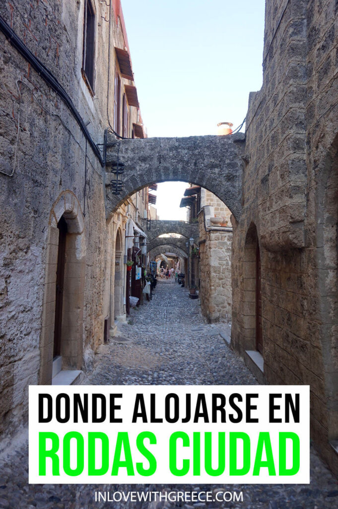 Donde alojarse en Rodas ciudad