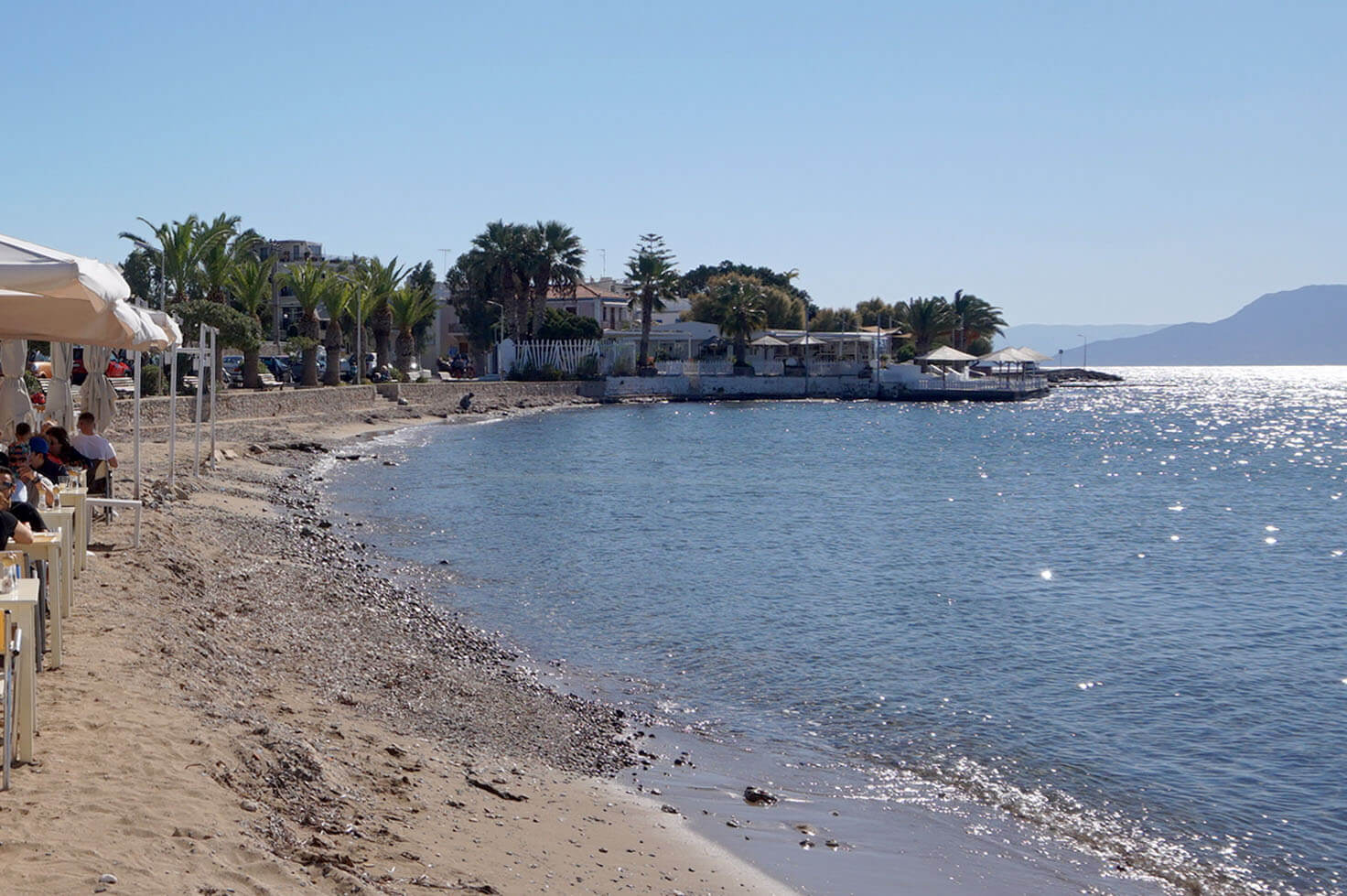 Beach in Aegina