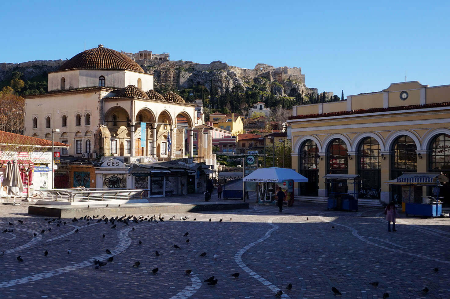 Ottoman Tzistarakis Mosque in Athens